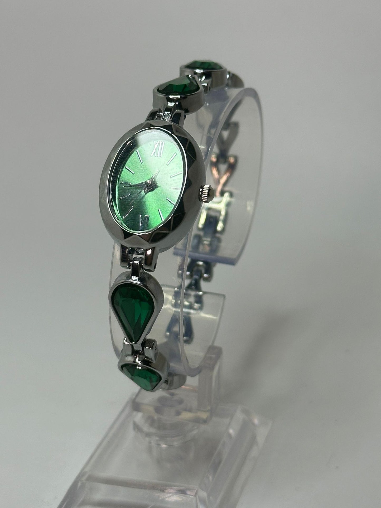 Silver Damla Taşlı