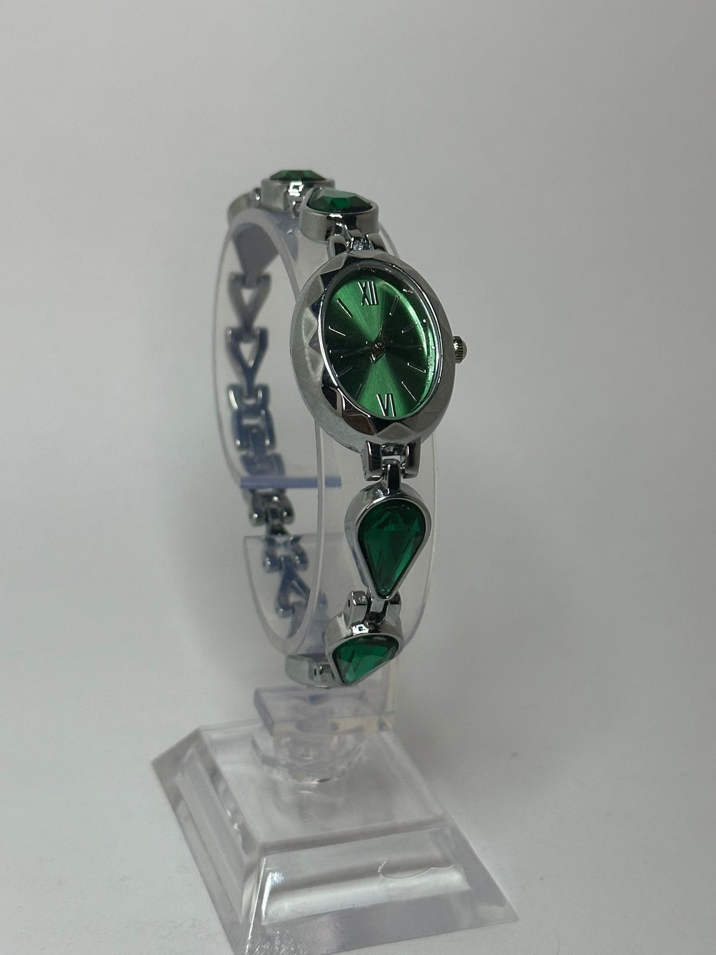 Silver Damla Taşlı